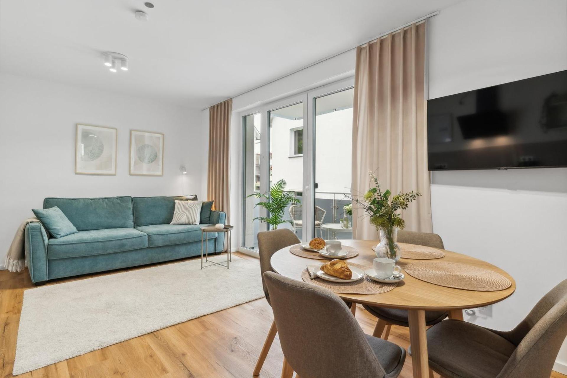Deluxe Apartment In Bielefeld City Mit Parkplatz Und Balkon Esterno foto