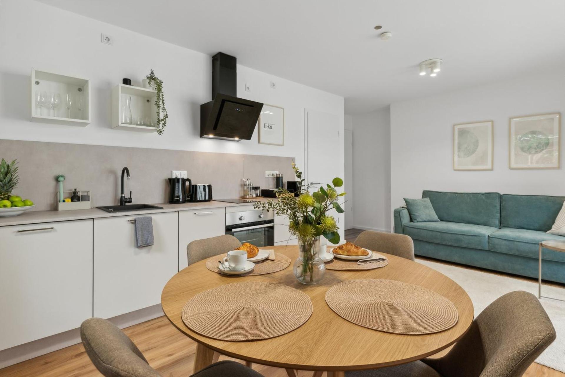 Deluxe Apartment In Bielefeld City Mit Parkplatz Und Balkon Esterno foto